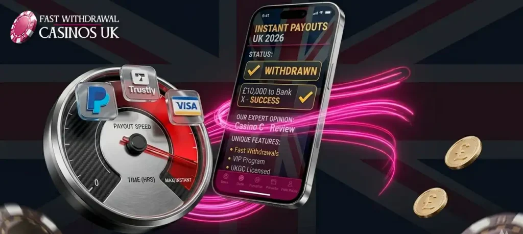 Comparison of the fastest casino payout methods in the UK.