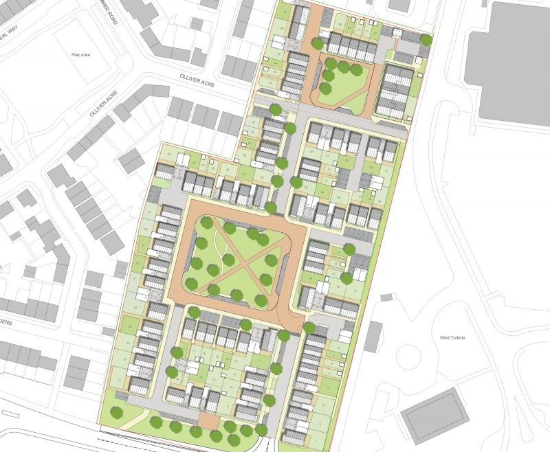 dandara_select_hbs_group_southern_as_integrated_mechanical_electrical_delivery_partner_for_windroos_development_littlehampton_west_sussex_new_build_housing_news_site_plan