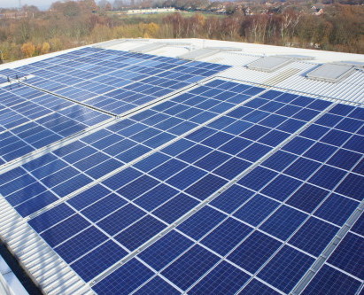 hbs new energies case studies solar for commercial commercial solar PV solar panels for business GMK1