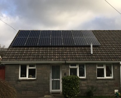 HBS New Energies solar for public sector case studies solar panels for social housing Westward Housing solar PV scheme 2