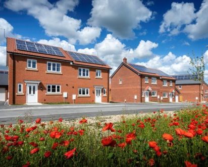 lovell bulford army basing programme service families accommodation solar panels installed by hbs new energies new build housing gallery