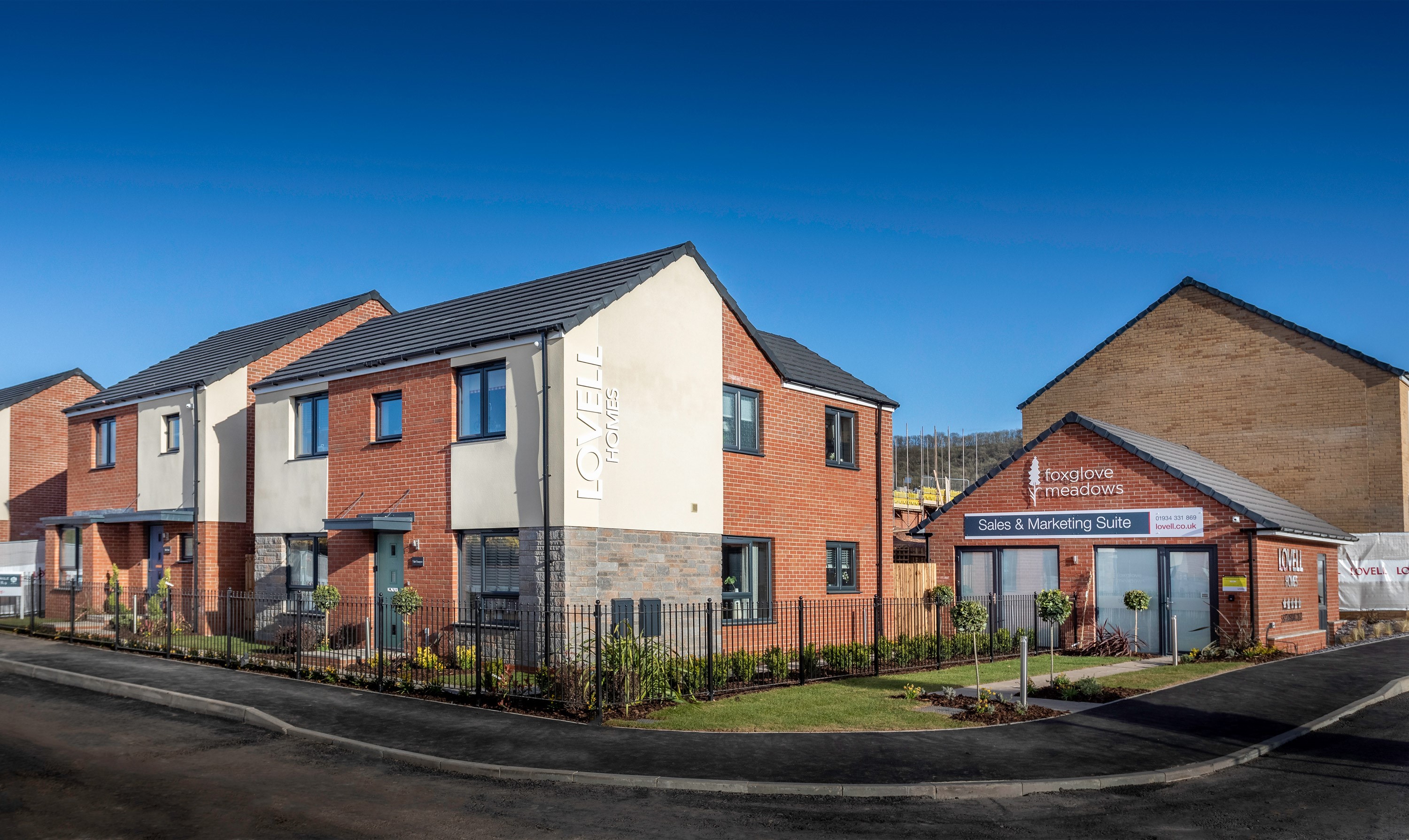 hbs new energies celebreates lovell homes foxglove meadows solar contract win